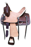 12 In Western Horse Saddle Ranch Trail Pleasure Leather Youth Child Hilason