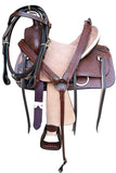 12 In Western Horse Saddle Ranch Trail Pleasure Leather Youth Child Hilason