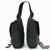HILASON Western Leather Horse Saddle Bag For Trail
