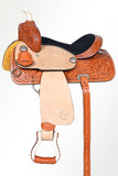 Comfytack Western Kids Youth Children Miniature Pony Saddle Leather Trail Tack