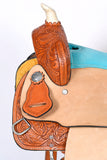 Comfytack W. Kids Youth Children Miniature Pony Saddle Leather Trail