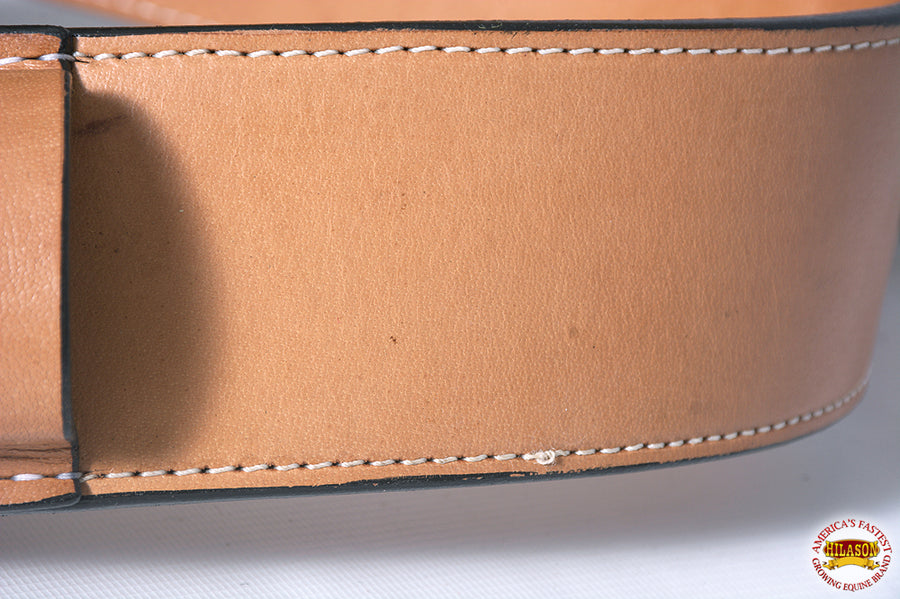 HILASON Horse Western Leather Back Rear Cinch Flank Girth | Saddle Tack