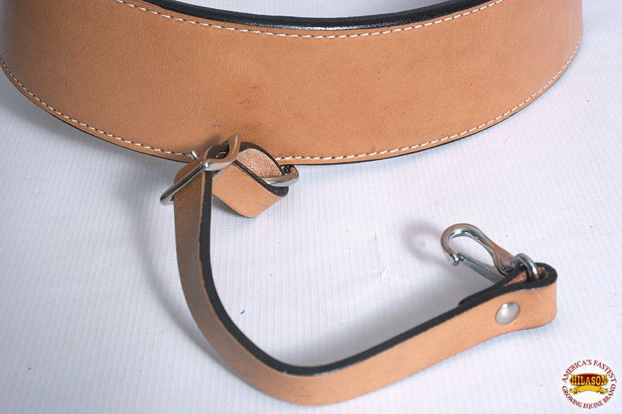 HILASON Horse Western Leather Back Rear Cinch Flank Girth | Saddle Tack