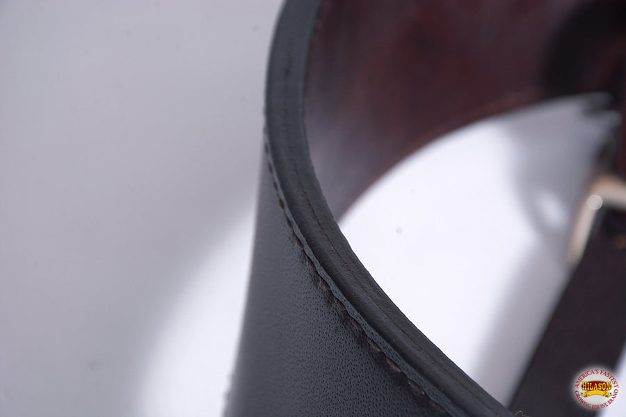 HILASON Horse Western Leather Back Rear Cinch Flank Girth | Saddle