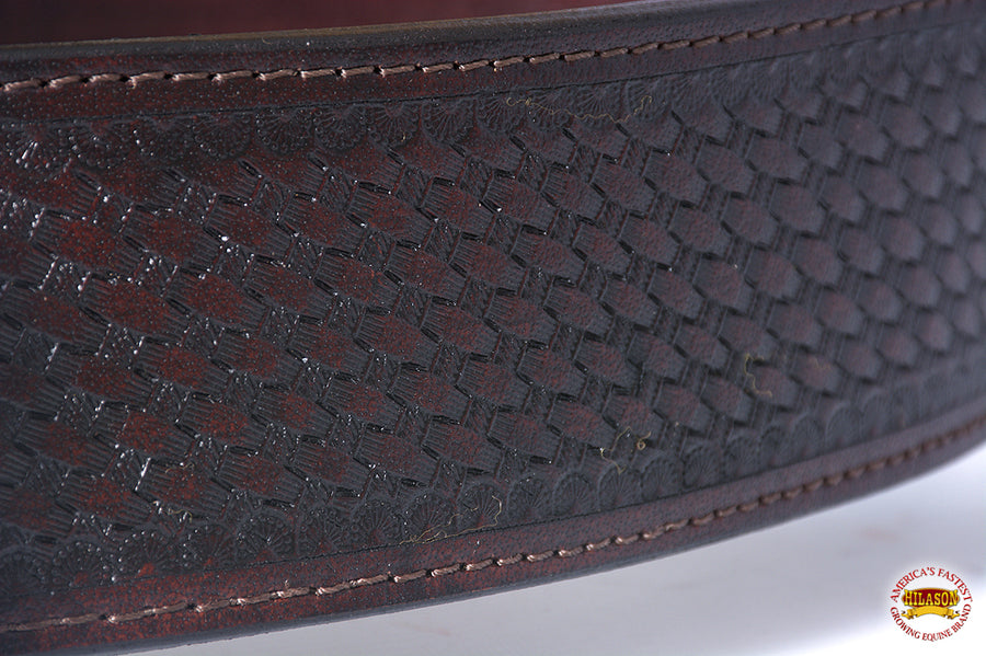 HILASON Horse Western Leather Back Rear Cinch Flank Girth | Saddle Strap