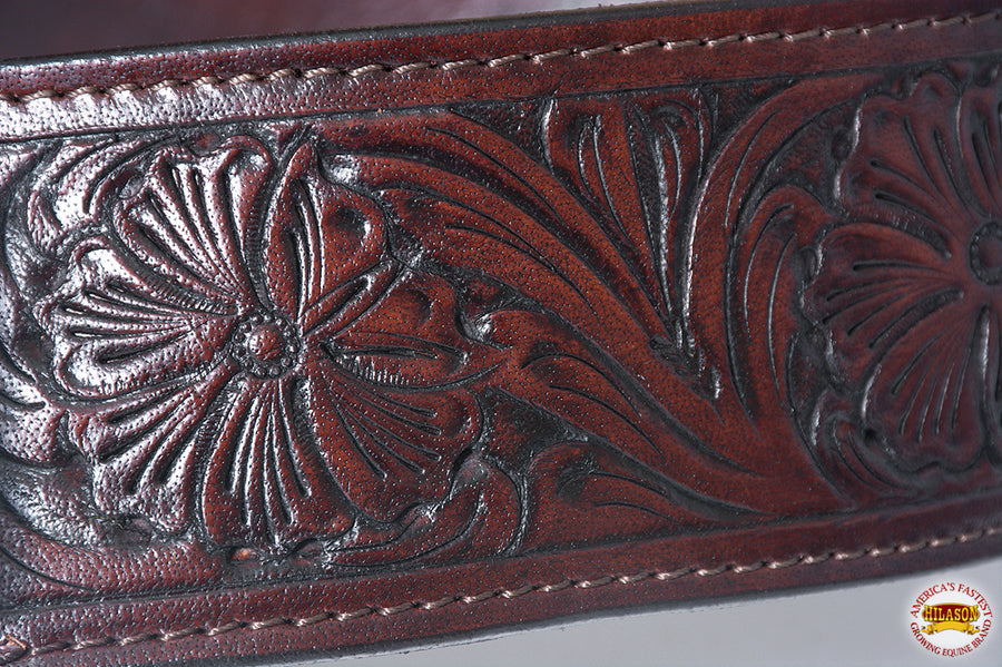 HILASON Horse Western Leather Back Rear Cinch Flank Girth | Saddle Girth| Premium