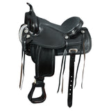 15 In HILASON W. H. Saddle American Leather Flex Tree Trail & Pleasure by Hilason – Cowboy and equestrian accessories