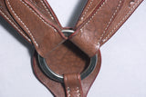 Western Horse Breast Collar Leather Brown Comfytack