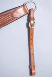 Western Horse Brest Collar Leather Tan Comfytack