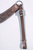 Western Horse Breast Collar Leather Brown Comfytack