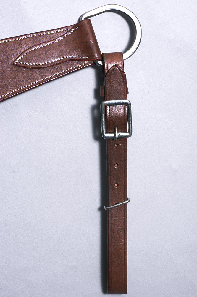 Western Horse Breast Collar Leather Brown Comfytack