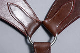 W. H. Breast Collar Leather Brown Comfytack – Hilason