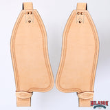 Hilason Leather Saddle Replacement Fender Pair Hobble Strap