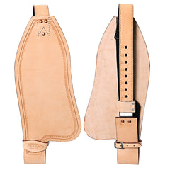Ailes De Selle HILASON – Paire De Fenders Cuir Marron – Pour Endurance Cheval