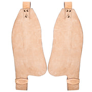 Hilason Leather Youth Saddle Replacement Fender Pair Hobble Strap Tan