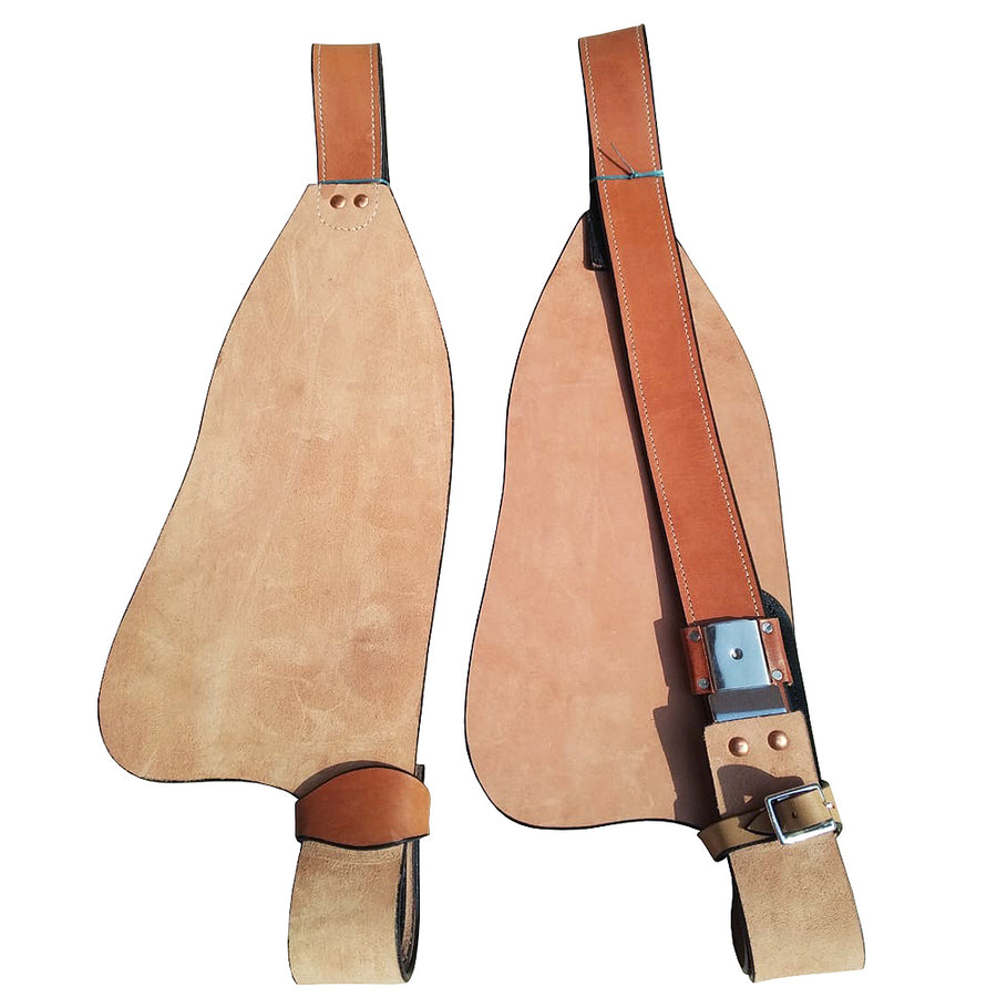 Leather Youth Child Saddle Replacement Fender Pair Hobble Straps - Uhorse