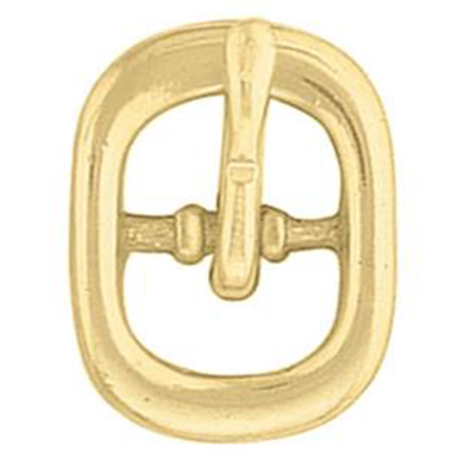 Pack Of 4 1/2 In Hilason Solid Brass Center Bar Buckle - Uhorse