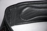 Leather Guitar Bass Strap 3.25" Dual Color Padded Black By Great American