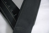 Leather Guitar Bass Strap 3.25" Dual Padded Distressed By Great American