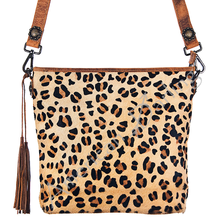 American Darling Small Crossbody Hair-On Genuine Leather Western Women Bag Handbag Purse | for Cute