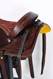 Kids Youth Children Miniature Pony Saddle Leather Pleasure Western Comfytack