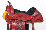 Kids Youth Children Miniature Pony Saddle Leather Western Toddler