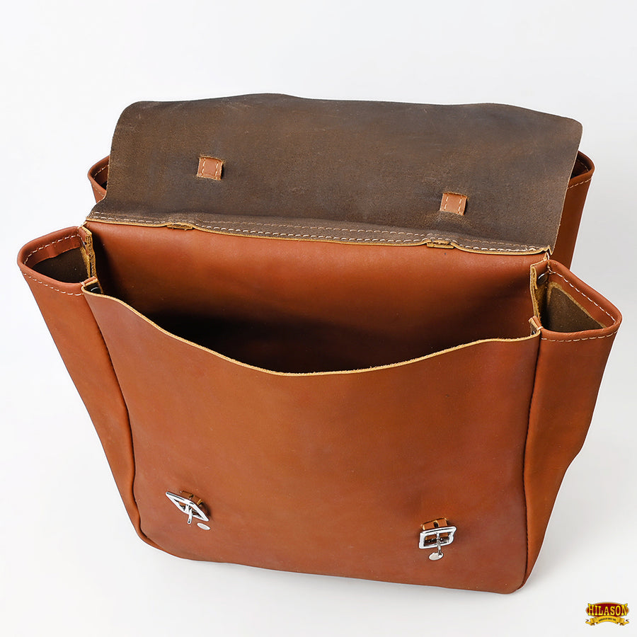 HILASON Soft Leather Horse Saddle Bag Tan | Equestrian Western Adjustable Closure