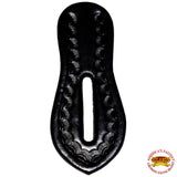 Hilason Saddle Repair 1 Latigo Carrier 1 Girth Holder 12 Leather Rossets Black