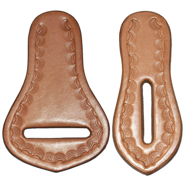 Hilason W. Saddle Repair Leather 1 Latigo Carrier Girth Holder Tan – by Hilason – Cowboy and equestrian accessories