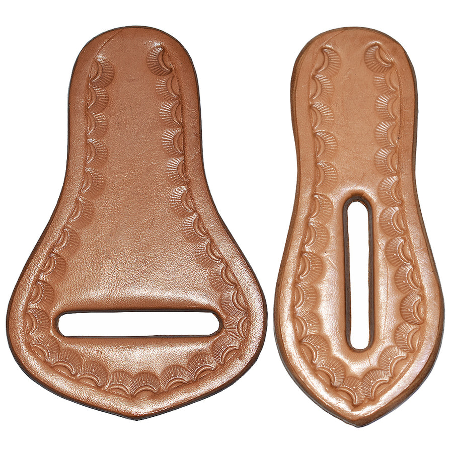 Hilason Western Saddle Repair Leather 1 Latigo Carrier Girth Holder Tan - Hilason