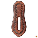 Hilason Western Saddle Repair Leather 1 Latigo Carrier 1 Girth Holder Brown