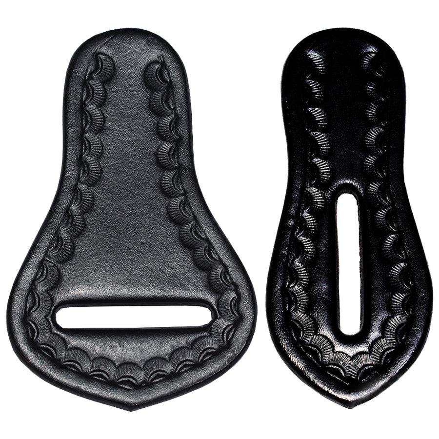 Hilason Western Saddle Repair Leather 1 Latigo Carrier Girth Holder Black - Hilason