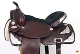 Hilason Western Horse Treeless Trail Barrel American Leather Saddle