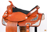 Hiason Western Horse Treeless Trail Barrel Saddle American Leather