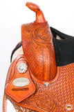 Hiason Western Horse Treeless Trail Barrel Saddle American Leather