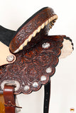 Hilason Western Horse Treeless Trail Barrel Saddle American Leather