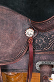 Western Horse Saddle American Leather Treeless Trail Pleasure Hilason