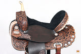 Western Horse Saddle American Leather Treeless Trail Barrel By Hilason