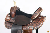 Hilason Western Horse Treeless Trail Barrel Saddle American Leather