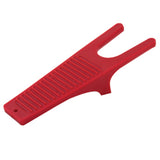 12-3/4" Hilason Horse Riding Durable Plastic Boot Jack Red