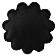 Set Of 06 Hilason Plain Scalloped Leather Rosette Concho Saddle Tack 1-1/2