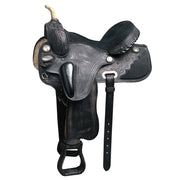 HILASON Flex Tree Western Horse Saddle American Leather Trail Barrel Racing | for Horses