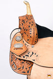 HILASON Flex Tree Western Horse Saddle American Leather Trail Barrel Racing | for Horses