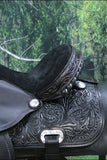 Flex Tree Western Horse Saddle American Leather Trail Barrel By Hilason