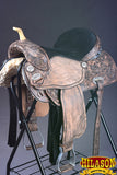 Flex Tree Western Horse Saddle American Leather Trail Barrel By Hilason