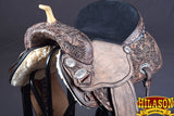 Flex Tree Western Horse Saddle American Leather Trail Barrel By Hilason