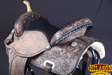 Flex Tree Western Horse Saddle American Leather Trail Barrel By Hilason