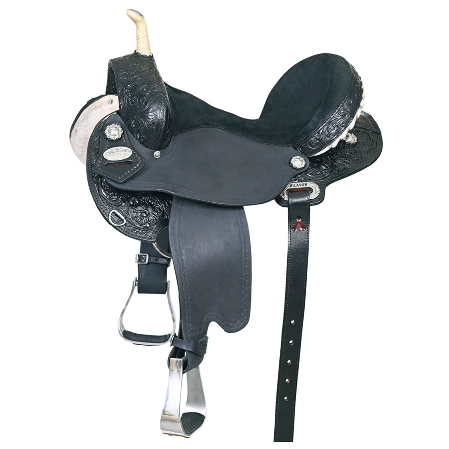Flex Tree Western Horse Saddle American Leather Trail Barrel Racing - Uhorse