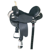 Flex Tree Western Horse Saddle American Leather Trail Barrel Racing - Uhorse