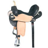 16 In Flex Tree Western Horse Saddle American Leather Trail Barrel - Uhorse